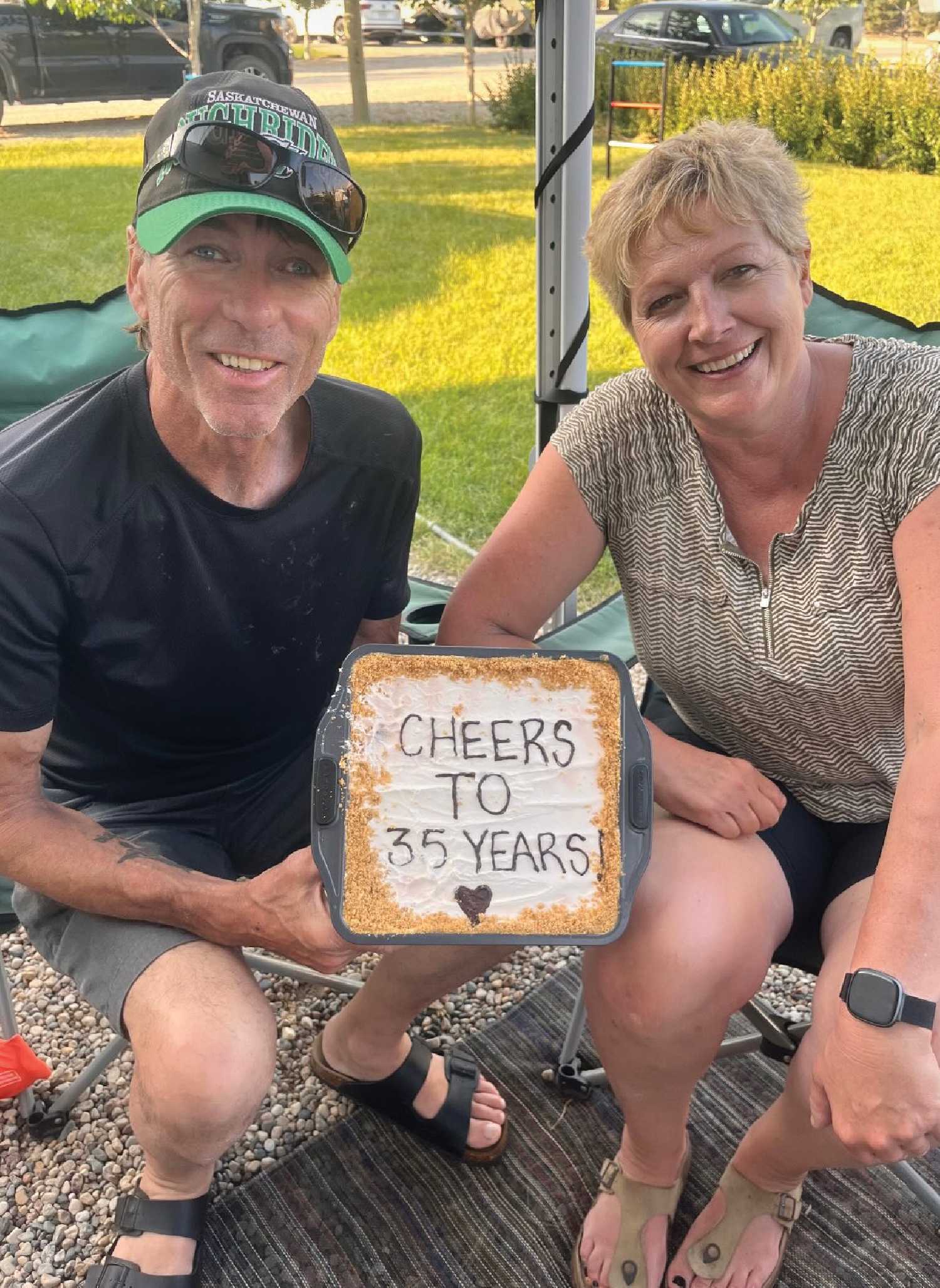 Bernice Lemoine and her husband Kevin. Bernice is sharing her story during Breast Cancer Awareness Month.